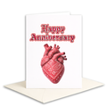 Anniversary Card -Red Heart