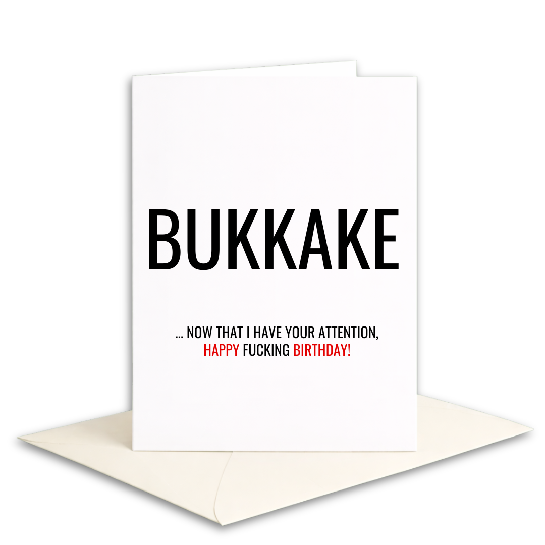 Birthday card, adult humor, funny, naughty