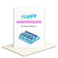 Anniversary card - Head