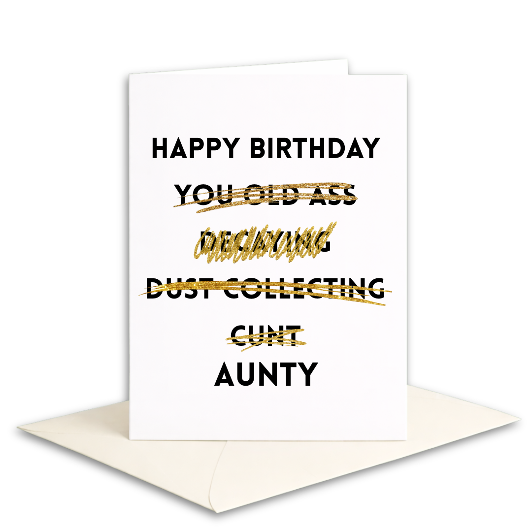 Insulting Birthday Card