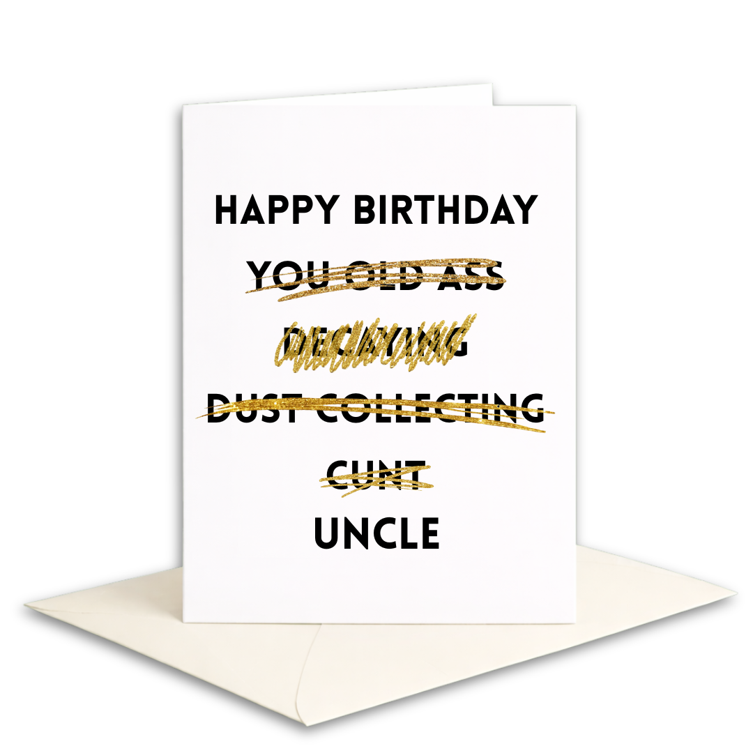 Insulting Birthday Card